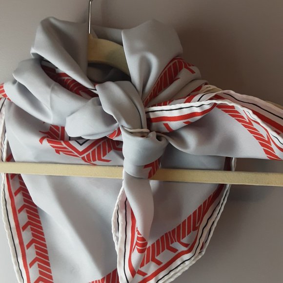 Vintage Dick Holthaus Collection D'Avion Square Flight Attendant Design Scarf - Picture 7 of 12